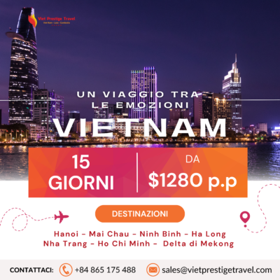 15 GIORNI - UN VIAGGIO TRA LE EMOZIONI IN VIETNAM